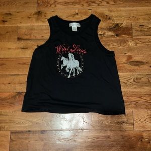 CUTE WILD HORSE TANK!!!!